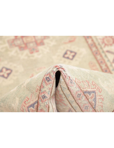 Rug Kazak Afghanistan 100x146 Light Sage Green
