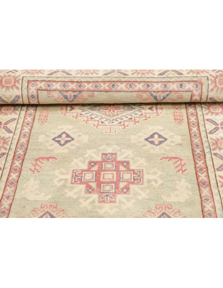 Rug Kazak Afghanistan 100x146 Light Sage Green