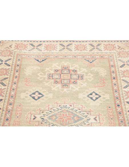 Tappeto Kazak Afghanistan 99x138 Verde Salvia R