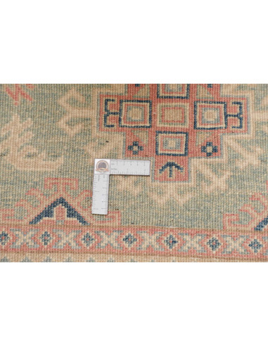 Rug Kazak Afghanistan 99x138 Sage Green Dusty P
