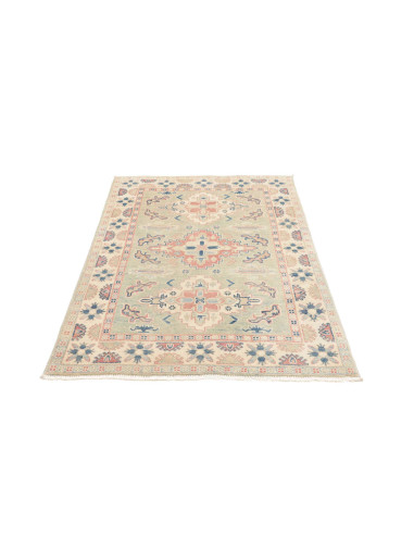 Tappeto Kazak Afghanistan 99x147 Verde Salvia C