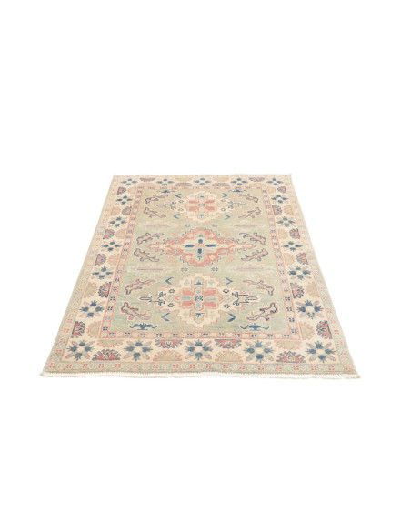 Tappeto Kazak Afghanistan 99x147 Verde Salvia C