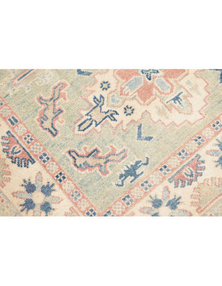 Tappeto Kazak Afghanistan 99x147 Verde Salvia C