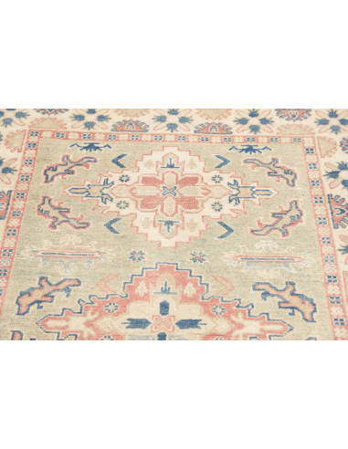 Tappeto Kazak Afghanistan 99x147 Verde Salvia C