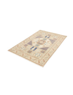 Tappeto Kazak Afghanistan 102x150 Beige Avorio 2
