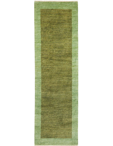 Rug Shayan Pakistan 76x198 Sage Green Moss Gree