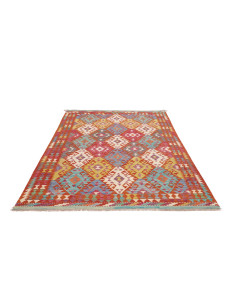 Rug Kilim Afghanistan 167x242 Terracotta Red Sa 2