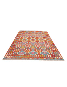 Rug Kilim Afghanistan 173x255 Red Orange Yellow 2