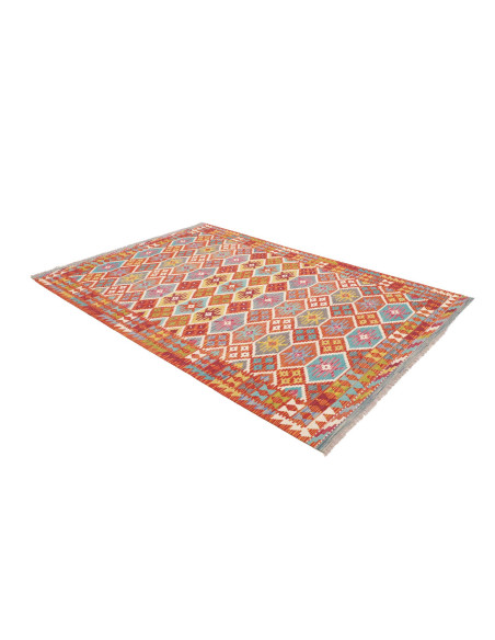 Rug Kilim Afghanistan 173x255 Red Orange Yellow