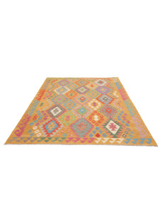 Tappeto Kilim Afghanistan 175x245 Giallo Ocra V 2