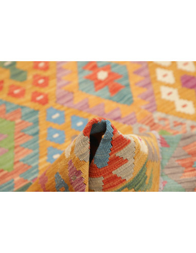 Rug Kilim Afghanistan 175x245 Ocre Yellow Green
