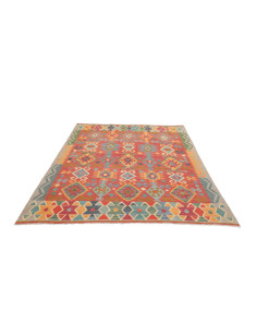 Rug Kilim Afghanistan 178x245 Terracotta Red Bl 2