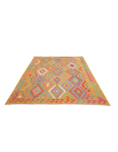 Tappeto Kilim Afghanistan 180x243 Oro Zafferano 2