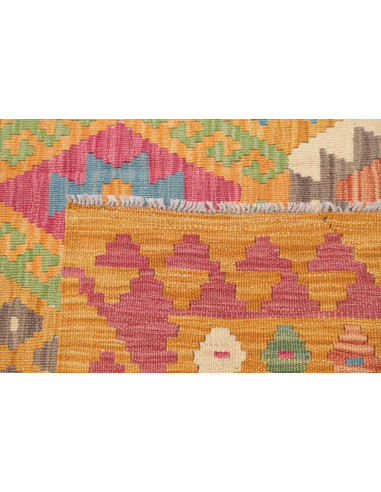 Tappeto Kilim Afghanistan 180x243 Oro Zafferano