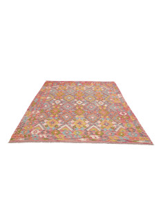 Rug Kilim Afghanistan 183x244 Red Pink Blue Tur 2