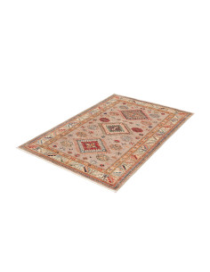 Hand Made Rug Kazak Fine Pakistan 101x148 Beige 2