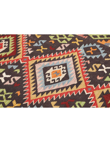 Hand Made Rug Kilim Afghanistan 175x240 Dark Gr