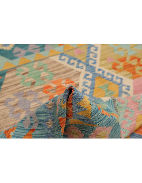 Hand Made Rug Kilim Afghanistan 177x228 Turquoi
