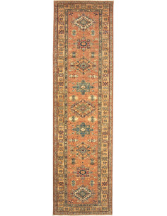 Tappeto Kazak Fine Pakistan 82x282 Ruggine Terr