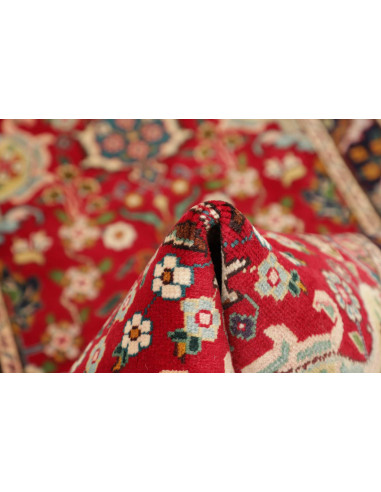 Tappeto Tabriz Persia marrone giallo 82x342