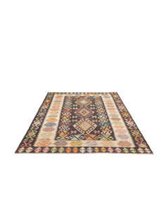 Hand Made Rug Kilim Afghanistan 175x242 Dark Br 2
