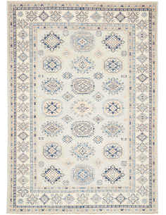 Tappeto Kazak Fine Pakistan 172x240 Azzurro Ten
