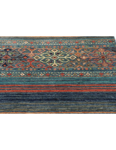 Hand Made Rug Rubin Pakistan 103x148 Blue Orang
