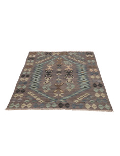 Hand Made Rug Kilim Afghanistan 102x136 Grey Br 2
