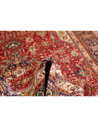 Rug Tabriz Persia brown yellow 195x288