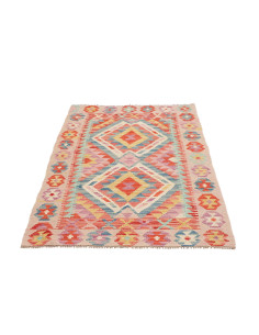 Hand Made Rug Kilim Afghanistan 101x156 Beige L 2