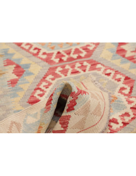 Hand Made Rug Kilim Afghanistan 99x146 Red Ligh