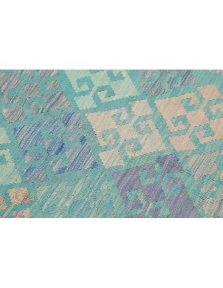 Hand Made Rug Kilim Afghanistan 100x147 Turquoi