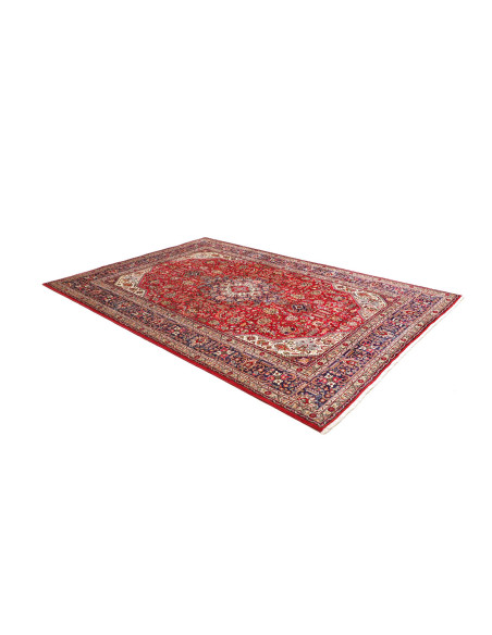 Tappeto Tabriz Persia marrone blu 200x298