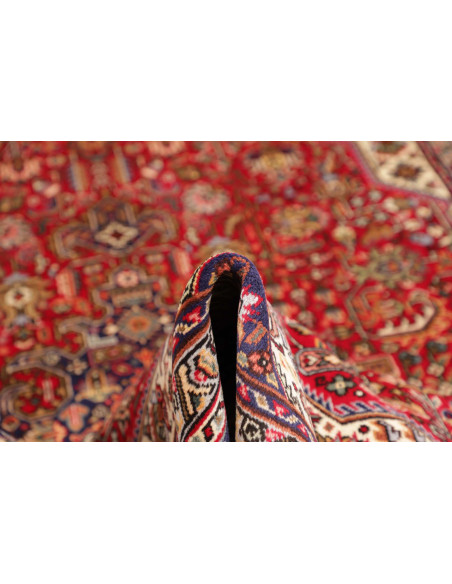 Tappeto Tabriz Persia marrone blu 200x298