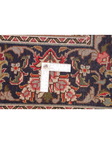 Tappeto Tabriz Persia marrone blu 200x298