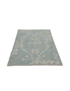 Tappeto Originale Kilim Afghanistan 99x154 Blu 2