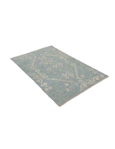 Tappeto Originale Kilim Afghanistan 99x154 Blu