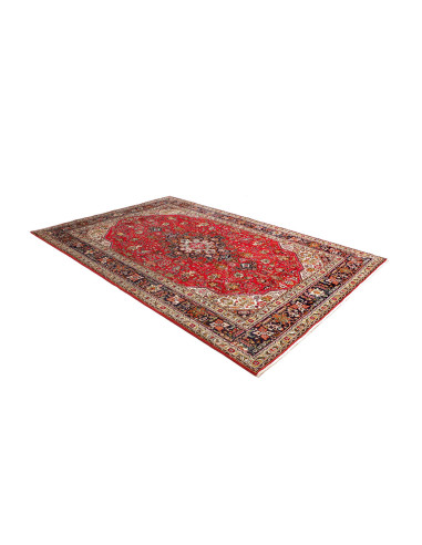 Tappeto Tabriz Persia marrone blu 203x295