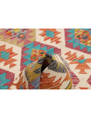 Hand Made Rug Kilim Afghanistan 120x196 Multico