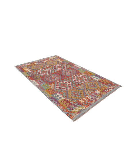 Hand Made Rug Kilim Afghanistan 124x204 Orange