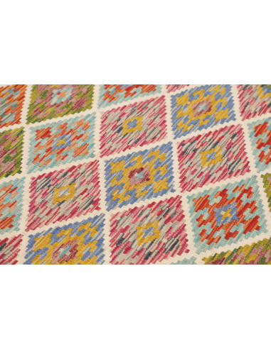 Hand Made Rug Kilim Afghanistan 124x190 Green M