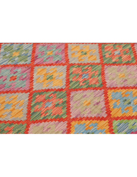 Hand Made Rug Kilim Afghanistan 120x183 Multico