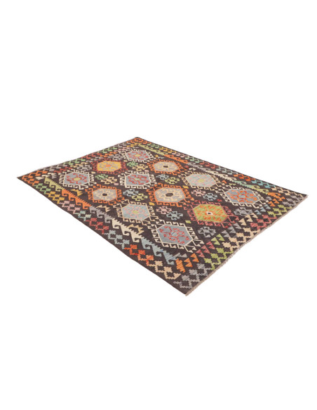 Hand Made Rug Kilim Afghanistan 151x207 Dark Br