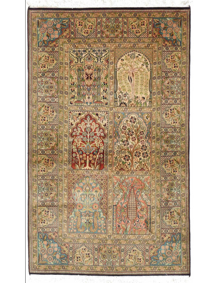 Kashmir 92x154 Cm Kashmir India Silk