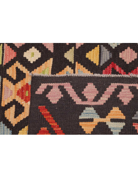 Hand Made Rug Kilim Afghanistan 119x174 Black M