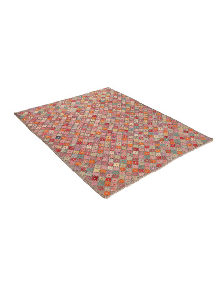 Hand Made Rug Kilim Afghanistan 132x163 Pink Mu