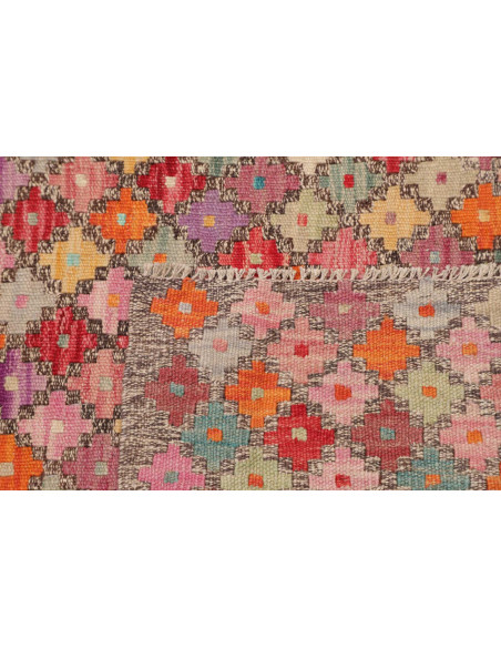 Hand Made Rug Kilim Afghanistan 132x163 Pink Mu