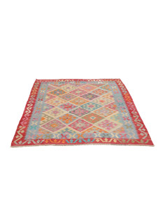 Hand Made Rug Kilim Afghanistan 130x172 Red Mul 2
