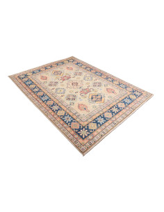 Hand Made Rug Kazak Afghanistan 175x238 Beige N 2