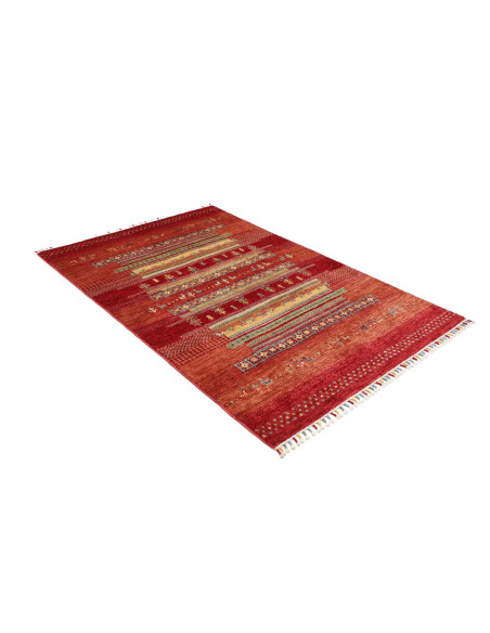Hand Made Rug Siva Pakistan 124x186 Terracotta